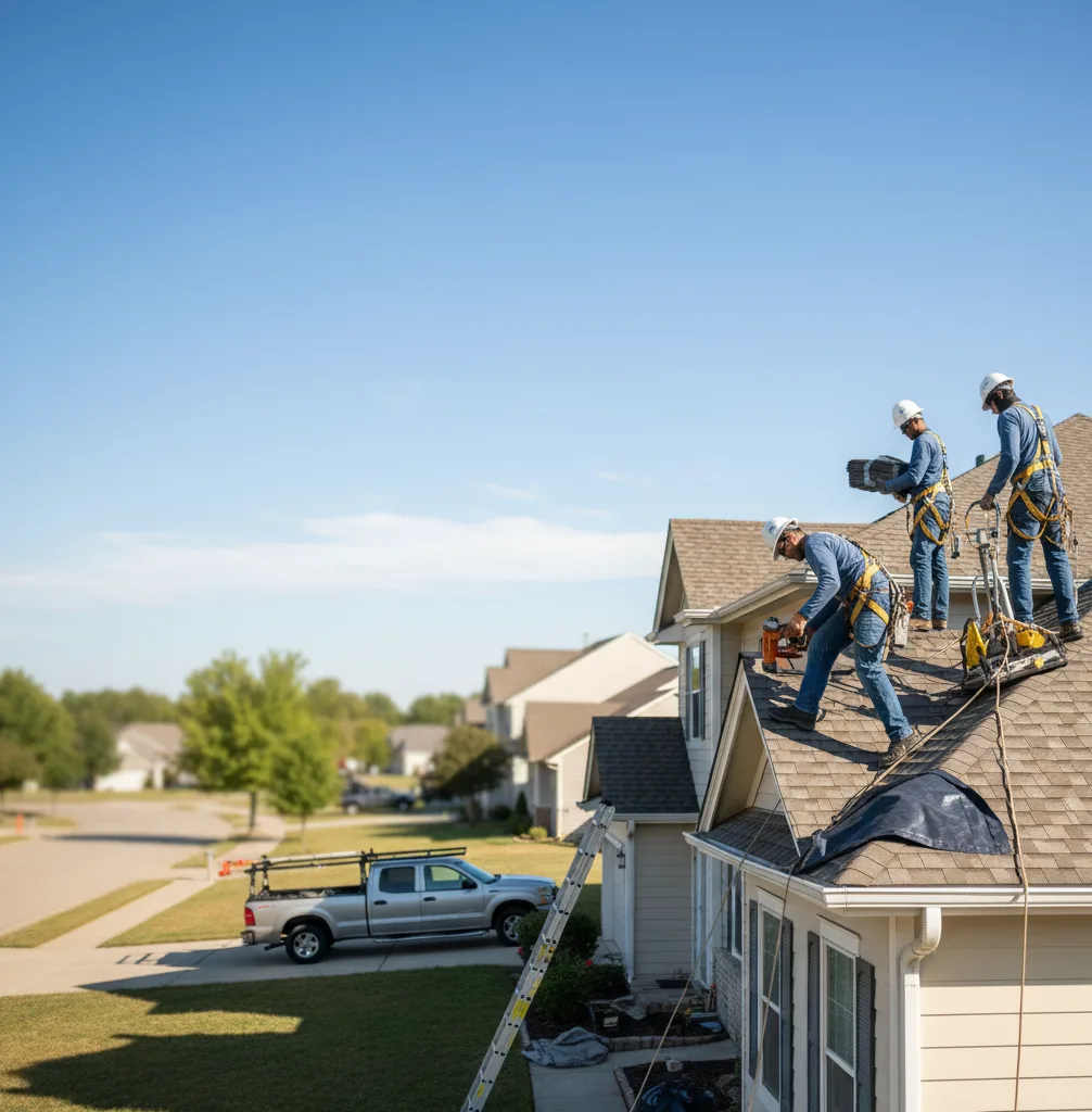 Roof Repair in Fortville
